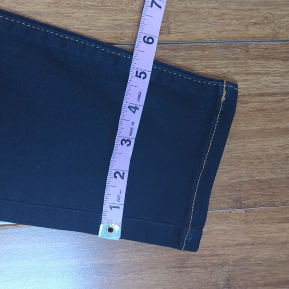 Bella Vida Maternity Dark Wash Maternity SkinnyJeans Medium - Picture 6 of 7